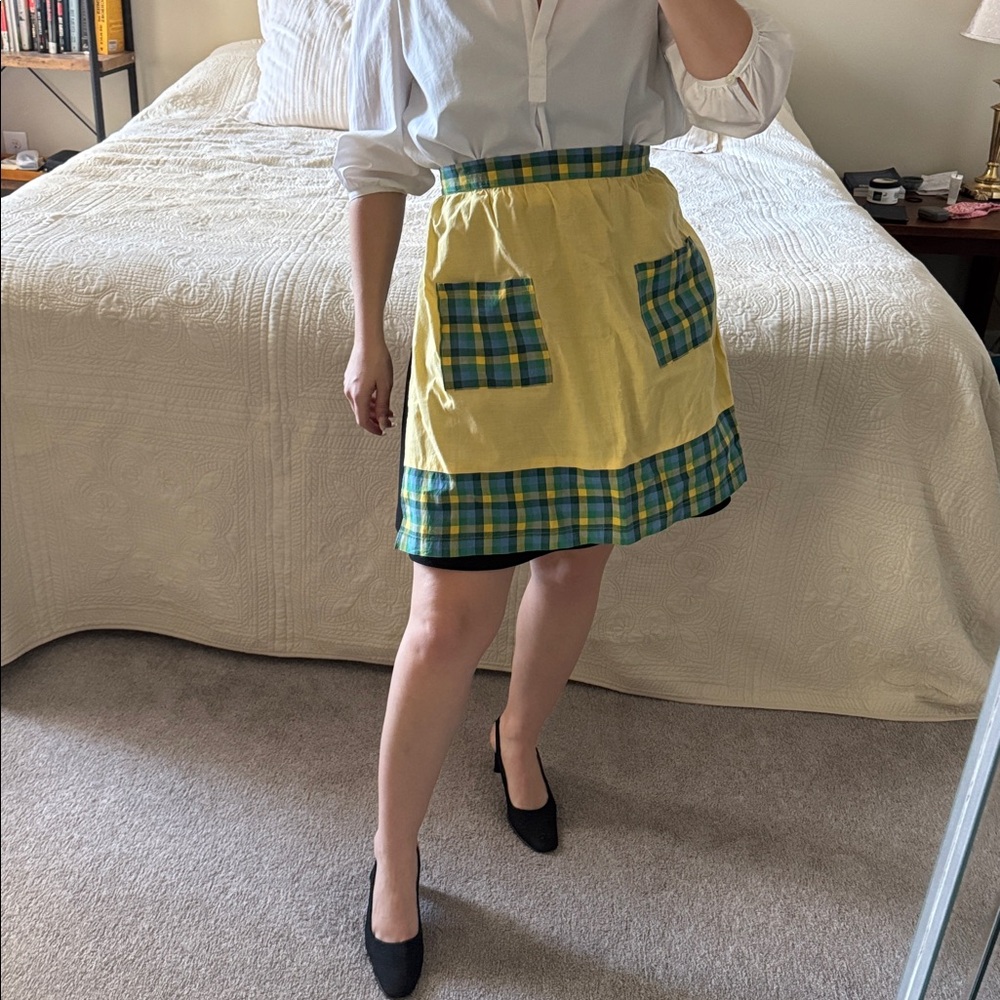 Charming handmade vintage apron